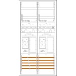 f-tronic 7195015 EHZ722DSRJ45, 2 ZP, 2 DS, 2 R, 1 PPV5 