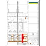 f-tronic 7195872 EHZ733APZ6335B10ÜS, 3 ZP,DS,1R, 1 VAPZ inkl. APL,ÜSS,2 SLS 63A, SLS 35A, SPVGB10,2 PPV,1 PL150 