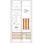 f-tronic 7198000 Wandlerschrank eHZ 100A, EHZ721W100D01, NH-Trenner 160A, D01 Sicherung 3polig 