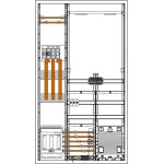 f-tronic 7198600 Wandlerschrank 3.HZ ZWP 200A, 3HZ93ZWPAPZ200RNG,NH1-Trenner, Wandlertrennklemme Rhein Netz 