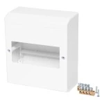 f-tronic 7260015 AP Automatenk. KV06K, 6 Mod., ws, PE/N-Klemme, 160x140x65mm 