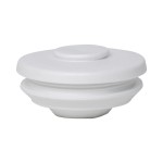 f-tronic 7290224 Doppelmembranstutzen DMS25ws, IP65, für Bohrung M25 