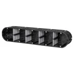 f-tronic 7310105 UP Gerätedose massiv UP50, 5-fach, t=63mm 