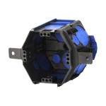 f-tronic 7320101 UP Schaum-Installationsdose, tief, t=68mm 
