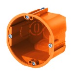 f-tronic 7350061 HW Gerätedose massiv HW10, 1-fach, Ø 68mm, t=60mm 