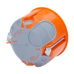 f-tronic 7360028 HW Gerätedose E2700, luftdicht, Ø 68mm, t=47mm 