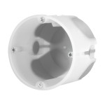 f-tronic 7360071 HW Geräte-Verbindungsdose, E3500HF, Ø 68mm, t=62mm, luftdicht, halogenfrei, 4xRohr 