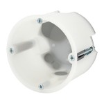 f-tronic 7360073 HW Geräte-Verbindungsdose, E3700TCHF, für Holzbau, Ø 68mm, t=62mm, luftdicht, halogenfrei 