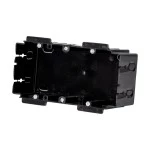 f-tronic 7370040 Kabelkanaldose E834, 2-fach, f. hängende Befest., 68x142x47mm 