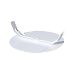 f-tronic 7390015 Feder-Steckdeckel E109, für UP-Dosen Ø 70mm 