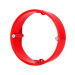 f-tronic 7390035 Putzausgleichsring E133, t=24mm, Schraubabstand 70mm 