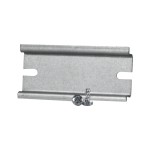 f-tronic 7390137 Hutschiene NCHS11, L=75mm, für FR-Abzweigkasten NFK11, inkl. Schrauben 