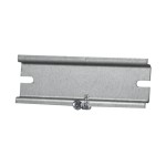f-tronic 7390138 Hutschiene NCHS14, L=100mm, für FR-Abzweigkasten NFK14, inkl. Schrauben 