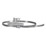 f-tronic 7390140 Mastbefestigung NCMB, für NEPTUN Compact Serie, inkl. Schelle und Schrauben 