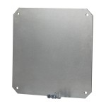 f-tronic 7390143 Montageplatte NCMP18, für FR-Abzweigkasten NFK18, inkl. Schrauben 