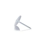 f-tronic 7440003 Nagelscheibe m. Stahlnagel, Ø 28mm, Nagel 2x50mm, NS28/250 
