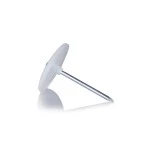 f-tronic 7440006 Nagelscheibe m. Stahlnagel, Ø 35mm, Nagel 3x60mm, NS35/360 
