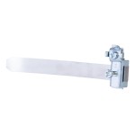 f-tronic 7510008 Erdungsbandschelle EBS1, 1/8 - 1 1/2", für Anschl. 2,5-16mm² 