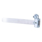 f-tronic 7510010 Erdungsbandschelle EBS4, 1/8 - 4", für Anschl. 2,5-16mm² 