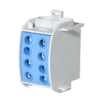 f-tronic 7730038 Hauptleitungsabzweigklemme, 70mm², 1polig, CU/AL, blau, HLAK1p70ALUbl 
