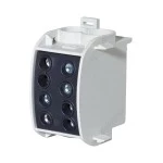 f-tronic 7730041 Hauptleitungsabzweigklemme, 70mm², 1polig, CU/AL, schwarz, HLAK1p70ALUsw 