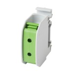 f-tronic 7730050 Reihenklemme 16mm², 1polig, grün/gelb, CU/AL, RKA16gnge 