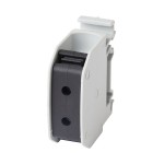 f-tronic 7730052 Reihenklemme 16mm², 1polig, schwarz, CU/AL, RKA16sw 