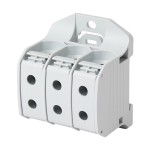 f-tronic 7730068 Reihenklemme 50mm², 3polig, grau, CU/AL, RKA50gr 
