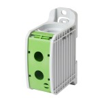 f-tronic 7730087 Reihenklemme 185mm², 1polig, grün/gelb, CU/AL, RKA185gnge 
