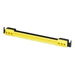 f-tronic 9910012 PE-Steckklemme SKPE34 FT, 6x25mm² schraub, 28x4mm², steckbar je Klemmseite 