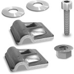 # K2 Systems 2002474 Blitzschutzklemme Multi Alu 8mm dopSet 10 Stück 