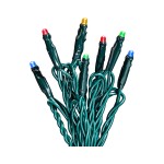 Hellum 522730 LED-Lichterkette Außenlichterketten mit Dämmerungssensor und 6h-Timer 190 x 175 x 270 mm weiß 