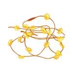 Hellum 570830 LED-Lichterkette m.Sternen Motiv Stern 410 x 328 x 613 mm gelb 