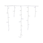 Hellum 578263 LED-App Eislichtvorhang LED-App-Eislichtvorhang 48 Stränge 20 x 8 x 18 mm weiß 