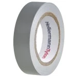 HellermannTyton Flex15-GY15x10m PVC Isolierband grau 