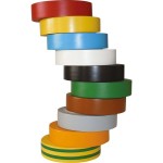 HellermannTyton HTAPE-FLEX 15 Mix PVC Isolierband-Set 10 versch. Farben 