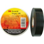 3M ScotchSuper88 19x20 PVC Elektro-Isolierband 19mm x20m schwarz 20 Meter 