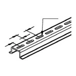 Niedax 2936/2 GL Tragschiene 2 Meter 