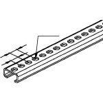 Niedax 2971/2 GL Ankerschiene 2 Meter 