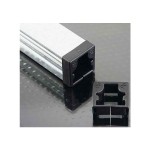 Pflitsch PIK KS 30/30 TPE Kantenschutz 30x30mm schwarz 25 Stück 