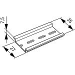 Eaton TS35X7,5 Hutschiene 35x7,5mm 