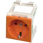 Murrelektronik 4000-72000-0140000 Schaltschranksteckdose VDE 250V AC/16A orange 