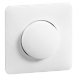 Peha D 80.610 V HR Abdeckung mit Knopf weiß für Drehdimmer 