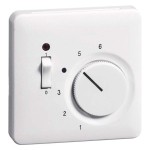 Peha D 80.605.02 RTR Abdeckung reinweiß für Raumthermostat 