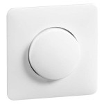 Peha D 80.610.02 V HR Abdeckung mit Knopf reinweiß für Drehdimmer 