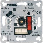 Peha D 431 HAN LED o.A. Drehdimmer Unterputz LED 