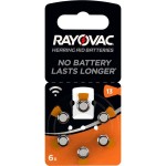 Varta Rayovac 13 Hörgerätebatterie PR48 6 Stück 