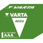 Varta 56703 Recharge Accu Power AAA 1,2V/800mAh/NiMH 10 Stück 
