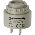 Werma 11806815 Elektr.-Summer 24V AC/DC 