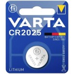 Varta CR 2025 Batterie Electronics 3,0V /160mAh/Lithium 10 Stück 